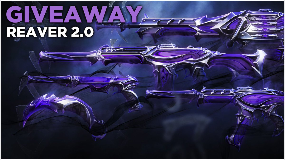 WeeFuZ's tweet photo. 🎁 GIVEAWAY #VALORANT 🎁

Un pack REAVER 2.0 à gagner (80 euros paypal) 🥳

- Follow sur Twitter 

@WeeFuZ &amp; @IZIX_live 

- #RT 🔄 &amp; #FAV ❤️

- Mentionne 2 amis en commentaire ✌️

Follow sur #Twitch :

https://t.co/UspZaFLdvP
&amp;
https://t.co/DFLYGm3COC

T.A.S 22/08 🎁

#Giveaway https://t.co/UbB7n1sBaS