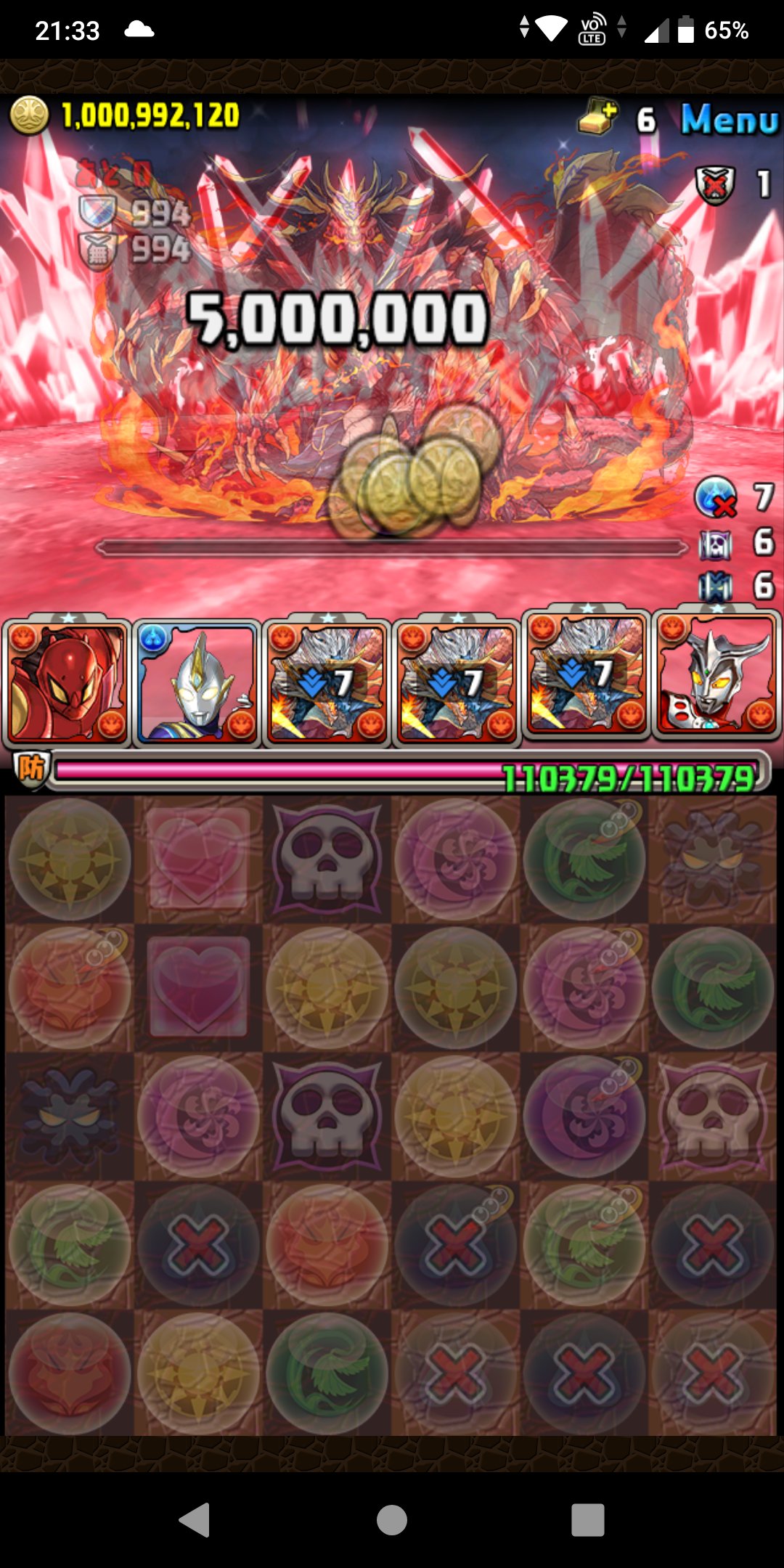 パズドライフ 業炎レオ難民へ ペニーパーカーで代用できます 8枠潜在だからリダチェンと遅延2付けられるのはメリット パズドラ T Co Weyk7slqc0 Twitter
