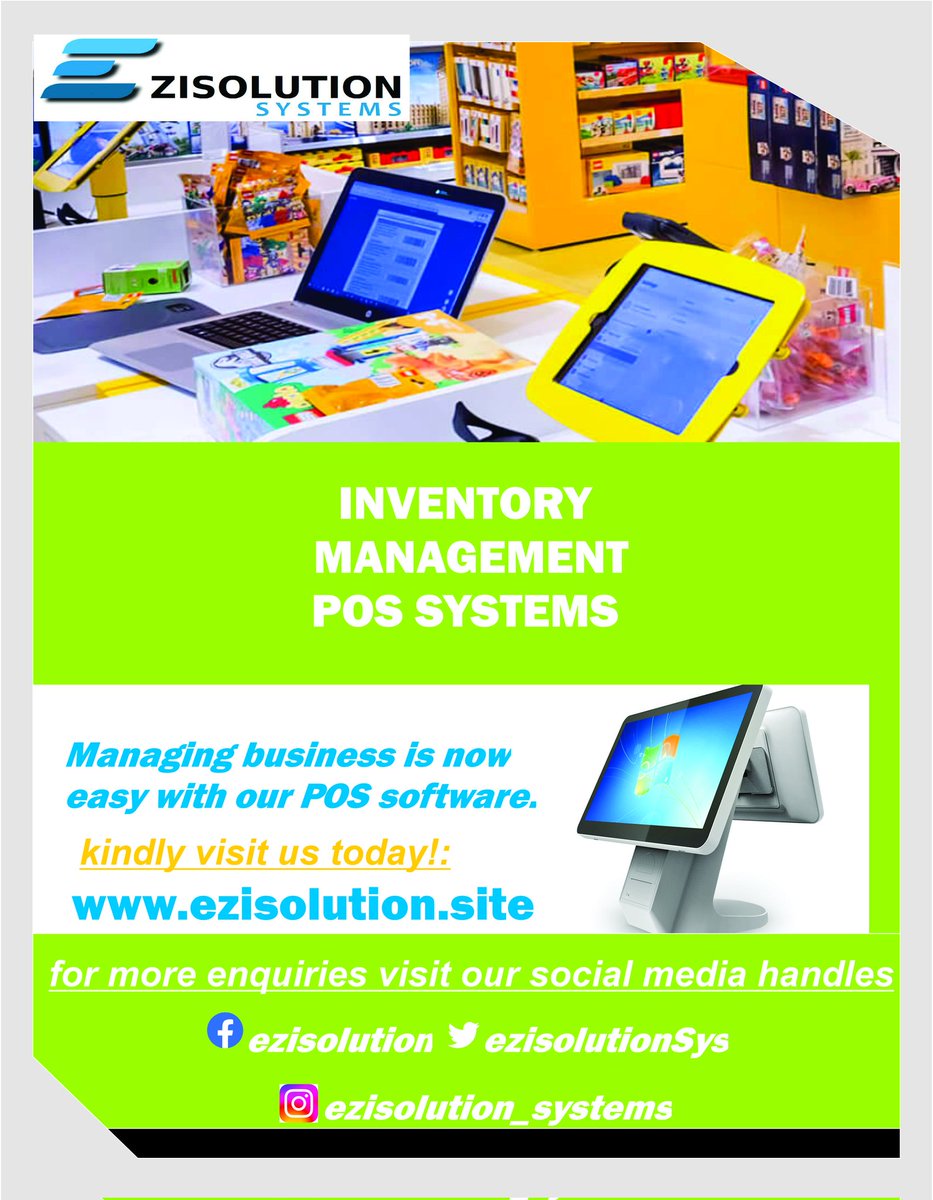 EzisolutionSys's tweet photo. Track your inventory easily and smoothly with all RetailMan POS Softwares. Visit us @ https://t.co/6oRJiHsQug
#Accounting #RetailMan #POS #invoicingsystem #invoicing
#pointofsales #pointofsale #POSsoftware #pointofsalesystem #pointofsalesystems #Inventorycontrol #Inventory https://t.co/YIMTH2vDVf