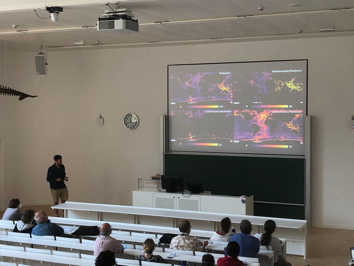 Really enjoyed finally presenting some of my data on the biogeography of #starfish larval strategies <a href="/5Icim/">ICIM-5-Vienna-2022</a> at my first in-person international conference!