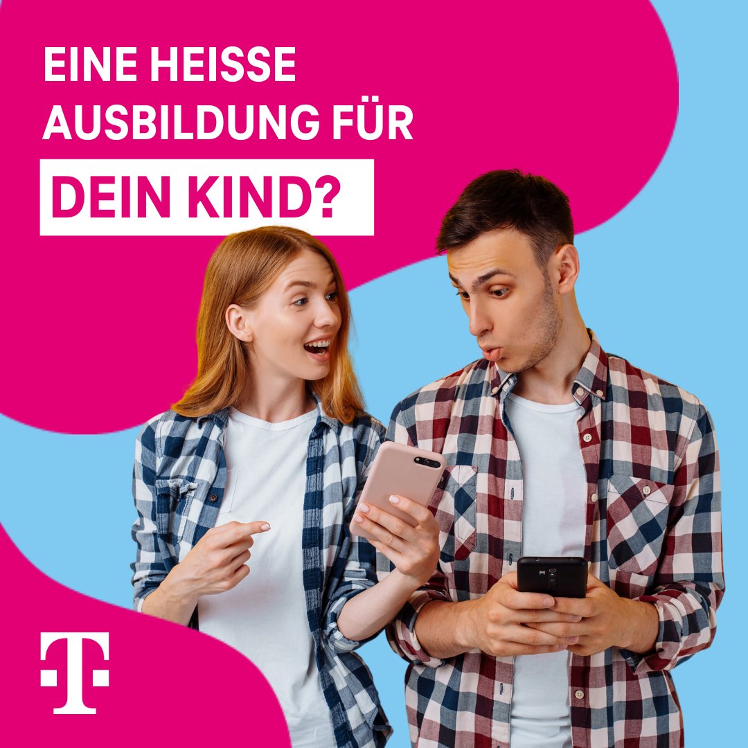 TelekomKarriere's tweet photo. Der Sommer ist vorbei und dein Kind hat noch Bock auf heiße Tage? Dann haben wir genau das richtige Ausbildungs-Angebot für dein Kind. ​

Ab September 2022 kann dein Kind als Kaufmann/-frau im Dialogmarketing (m/w/d) durchstarten. 👉 https://t.co/ig6EdcZhz9 https://t.co/4C307BSzc2