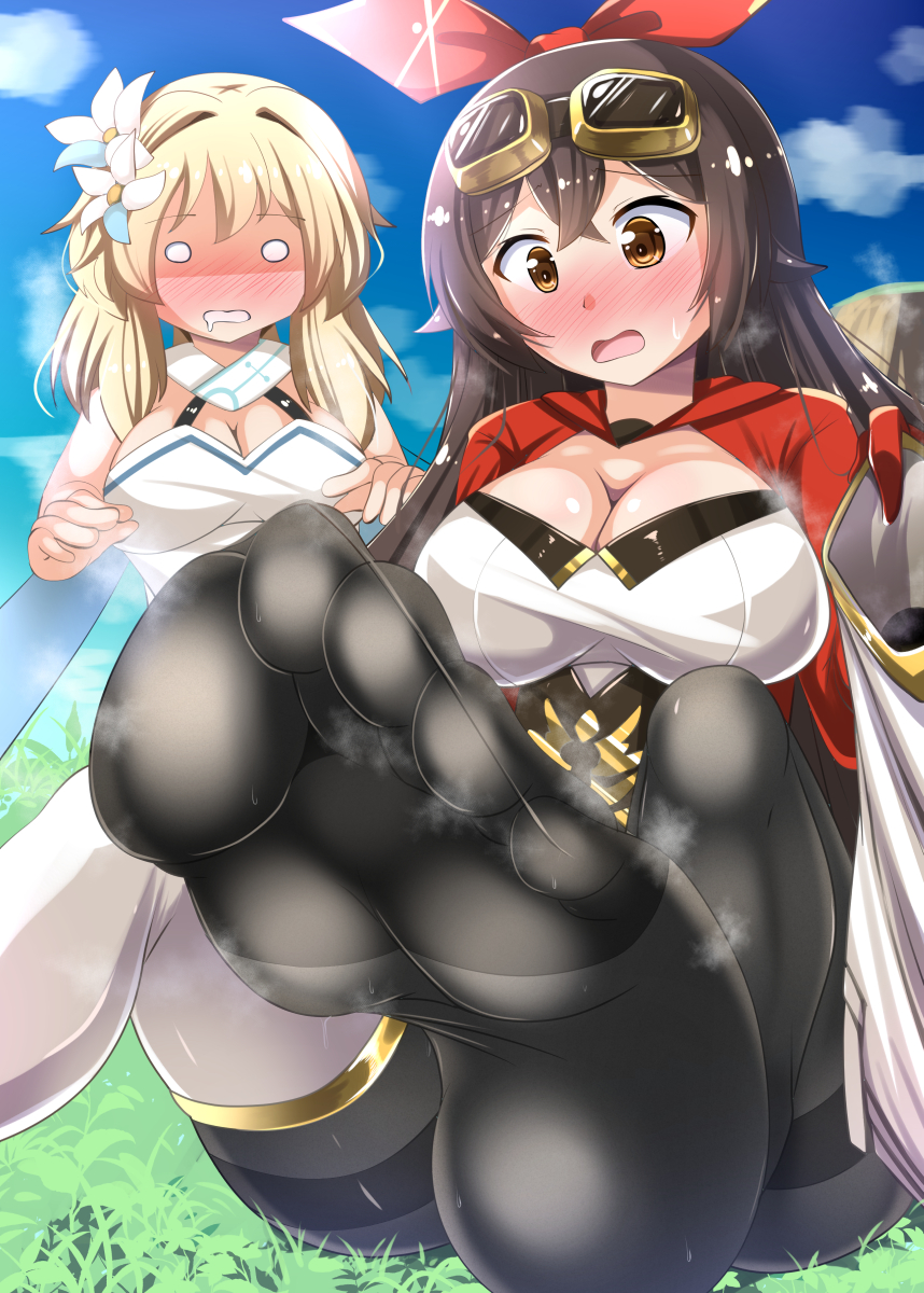 足裏のニオイを嗅がせてくれる黒タイツアンバーちゃん(ˇωˇ)
お誕生日おめでとう!
#アンバー生誕祭2022 #原神 