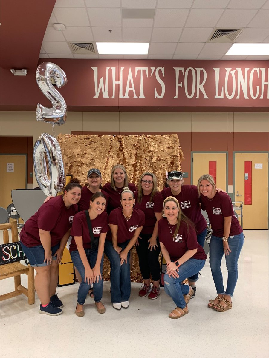 It takes a VILLAGE! Thank you Lisa Stewart for making us new hallway signs! Thank you, PTA for creating a fabulous EXPO during Meet the Teacher! Lastly, thank you to Mrs. Mitchell's daughter for freshening up our flower pots!