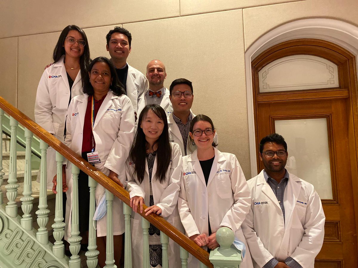 It's hard to believe that these new interns have already been doctoring for 6+ weeks! Working hard for their patients on the wards and in the clinics. #CHA #internalmedicine #primarycare #advocacy