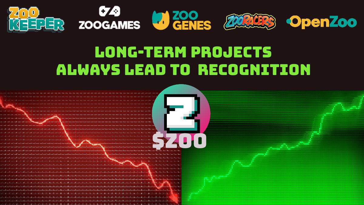 I love this project and I'm certain it will hop in the next bull train.

🎮zoo.one 

#Zoogames #Zooracers #ETH #AVAX #P2E #PlayAndEarn $ZOO