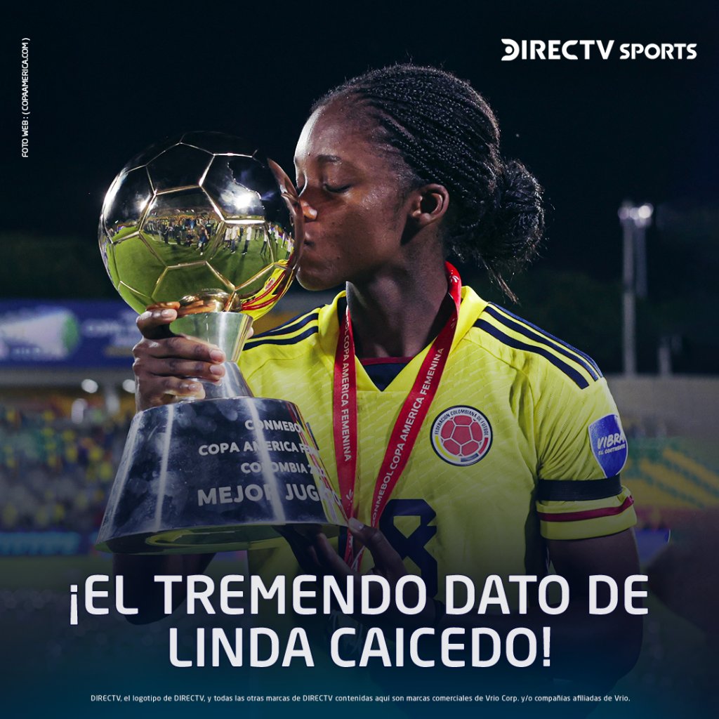 DSports's tweet photo. 🫶 Nos enamoró a todos con sus gambetas en la #CopaAmericaDIRECTV, ¡y ahora jugará TRES MUNDIALES seguidos en menos de un año! Costa Rica (Sub-20), India (Sub-17) y Australia - Nueva Zelanda (Mayores).
🇨🇴 ¿Hasta dónde creen que llevará a Colombia con su fútbol? https://t.co/rZk778cOJG