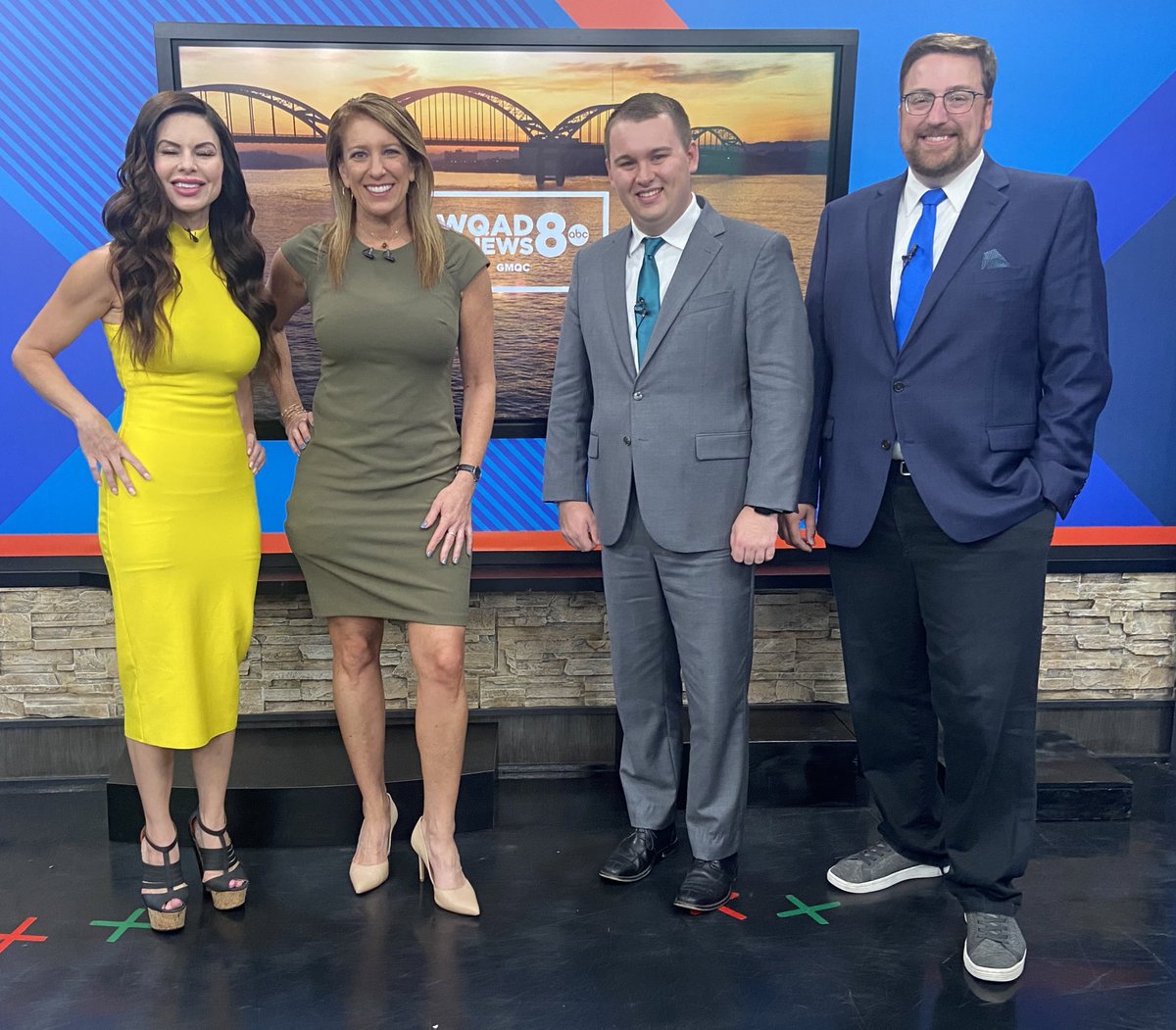 JoshLamberty's tweet photo. WELCOME, ANN!

We are so excited @AnnSterling is joining the #GMQC team here @wqad. You’ll see her with me and @StutzkeWX until @DavidBohlman comes back from vacation. @LindaWQAD is now moving to evenings. https://t.co/6N1jED8CPi