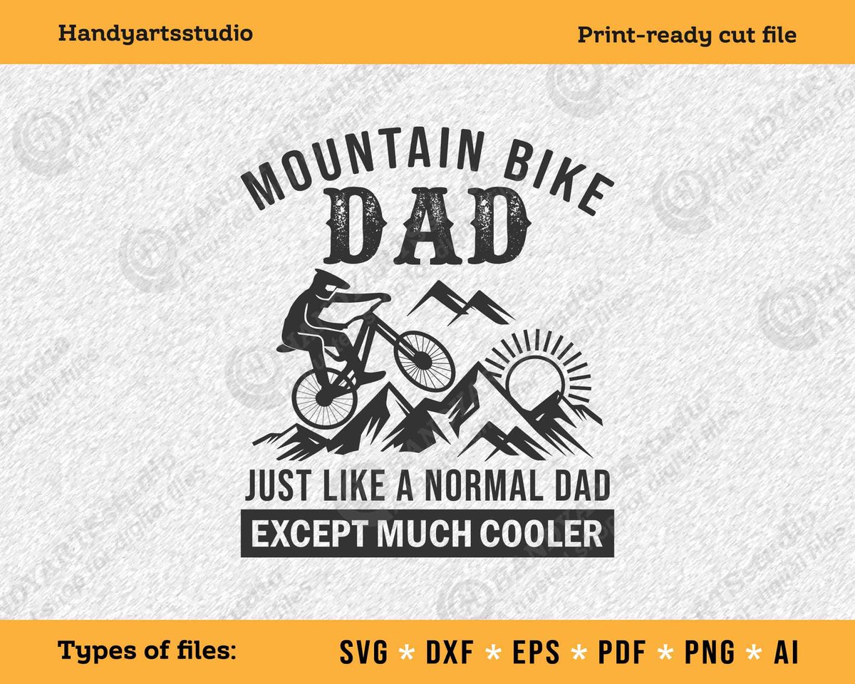handyartsstudio's tweet photo. Excited to share the latest addition to my #etsy shop: Mountain bike dad just like a normal dad svg, biking quote svg, cycling shirt design png https://t.co/NlUJiO1960 #kidscrafts #mountainbikesvg #likeanormaldad #bikingdadquote #bikershirtdesign #dadbirthdaygift https://t.co/syKF2xP5kQ