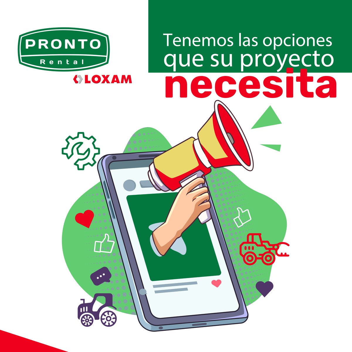 ProntoRentalCo's tweet photo. Contamos con una amplia gama de maquinaria y equipos 🏗️ que se ajustan a las necesidades específicas de su proyecto en calidad, variedad y precio. https://t.co/bJw1XeJB0y