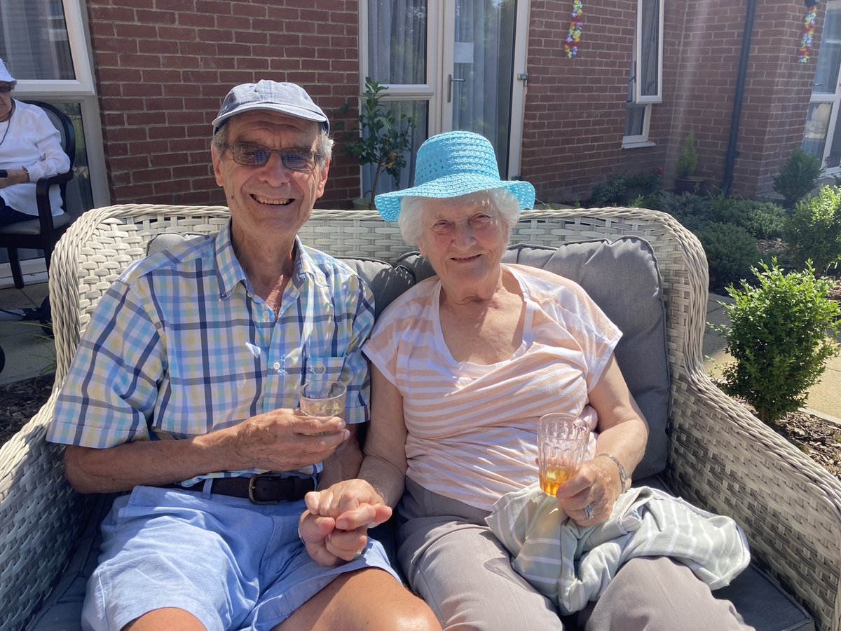 EvermoreCare's tweet photo. We're making the most of the sun today at Ashton Manor, the sun cream is applied and the BBQ is on ☀️ https://t.co/cobhnuWq2j