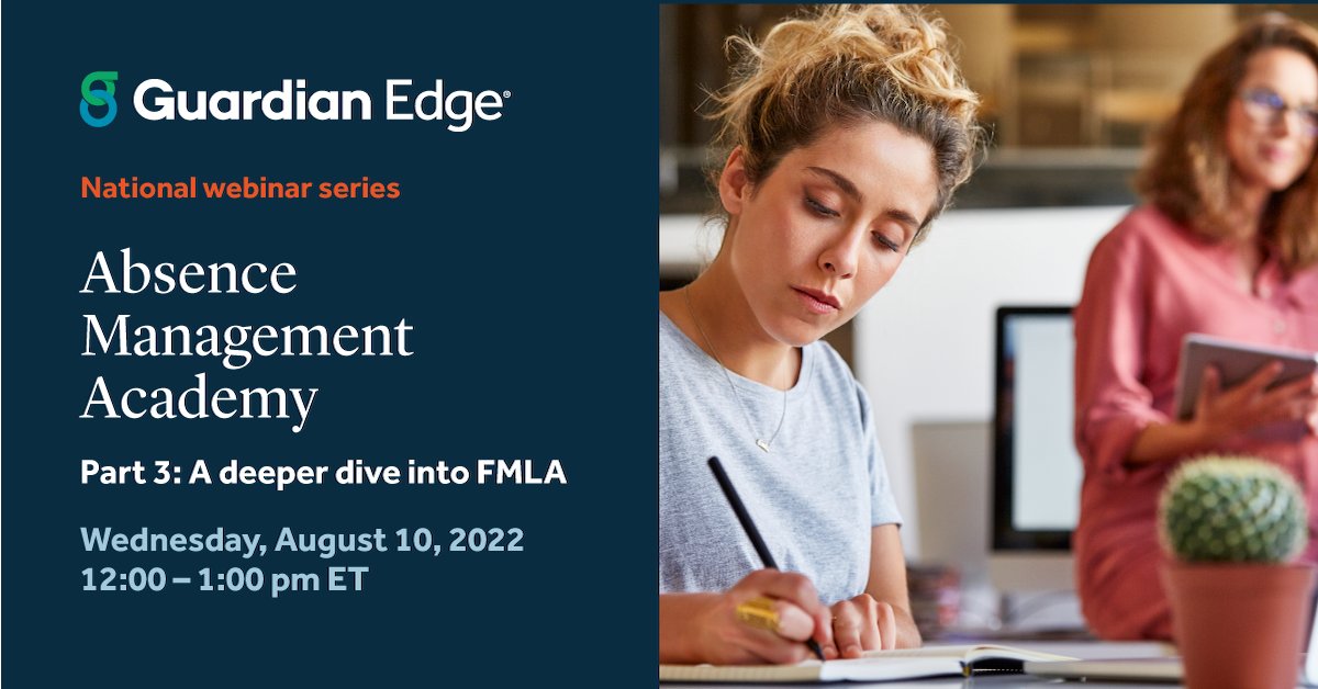Advanced FMLA help, today at 12pm ET: Join us for Part 3 of Absence Management Academy as our speakers take a deep dive on the Act’s provisions, plus misconceptions and gray area scenarios: bit.ly/3oMiVQB