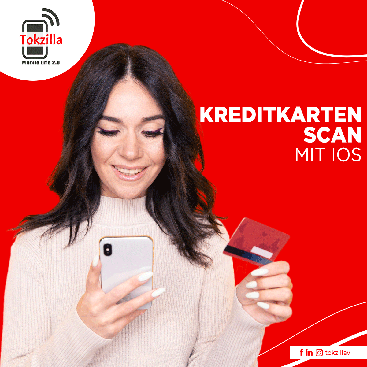 💳 Für iOS: Wenn die Kreditkartendaten eingegeben werden müssen, erscheint oberhalb der Tastatur die Schaltfläche „Kreditkarte scannen“. Auf das Feld klicken &amp; die Kreditkarte vor die Linse halten. Danach muss nur noch die dreistellige Sicherheitsnummer eingegeben werden! 😎