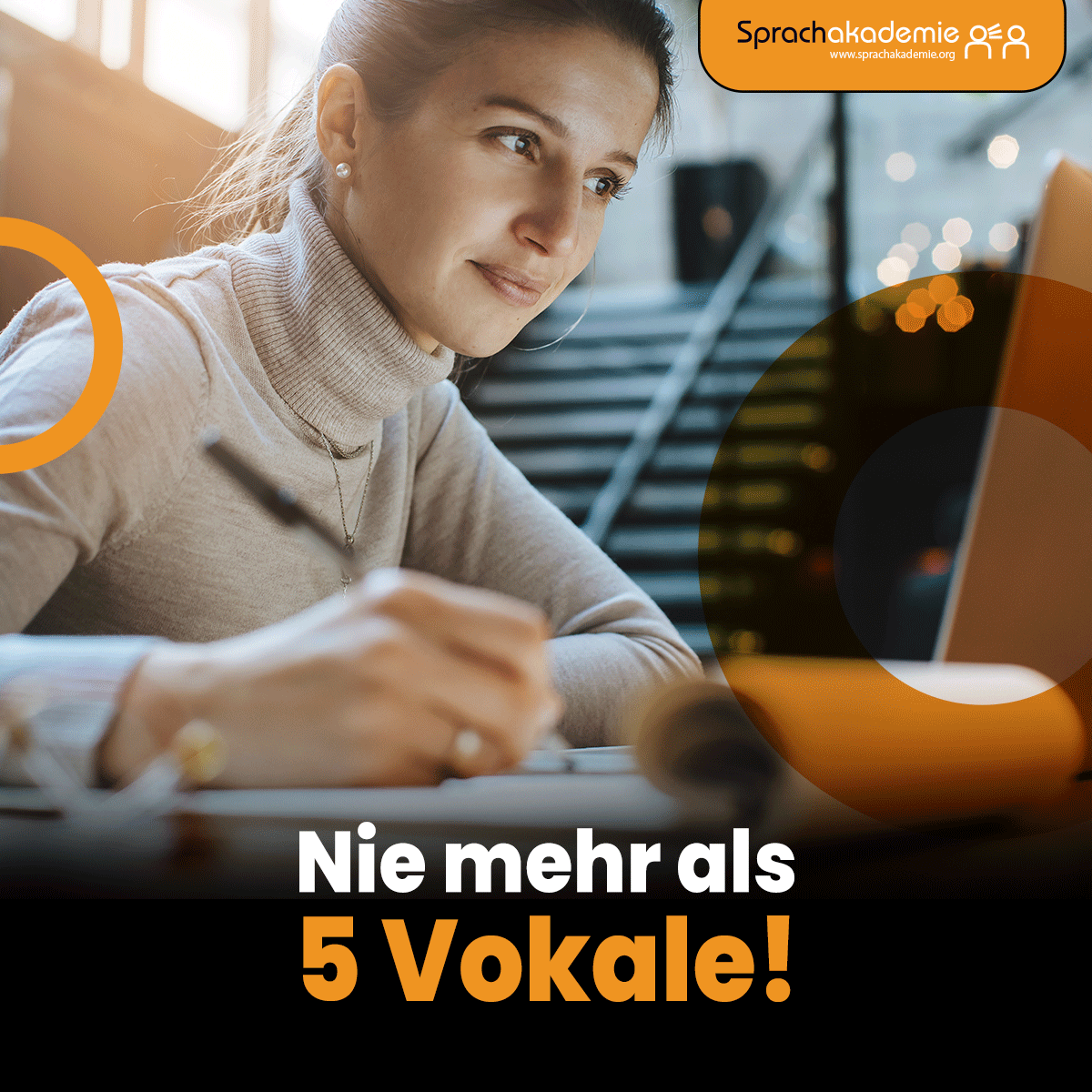 Sprachakademie's tweet photo. In der deutschen Sprache gibt es kein einziges Wort, das mehr als fünf aufeinanderfolgende Vokale hat. Ein Beispiel wäre "Bioeier". 

#fakten #bioeier #vokale #deutschesprache #sprachschule #sprachenlernen #deutschlernen #hannover #sprachakademie #VIB #sprachakademiehannover https://t.co/Ppu2GW66mV