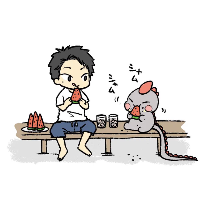 毎日暑いねの幻覚 