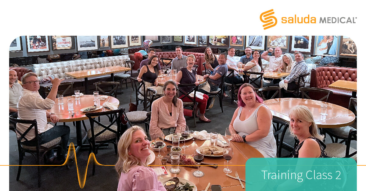 Another momentous week at Saluda with yet another stellar class completing training. This group brings a wealth of experience, knowledge, and, most importantly, the desire and compassion for patient-centric care. #TeamSaluda