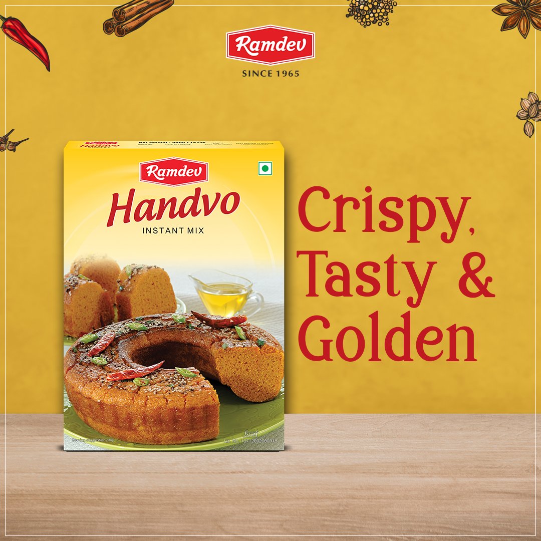 Ramdev_Food's tweet photo. A crispy and savoury cake, makes for a delicious and healthy snack. Shop NOW: https://t.co/0pf8gUcOUw
.
.
.
.
#RamdevStore #RamdevMasala #RamdevSpices #RamdevFood #RamdevNamkeen #OnlineStore #BlendedSpices #PremiumBlendedSpices #PremiumSpices #Spicemix #Spices #Food https://t.co/s4KVVNjlqB