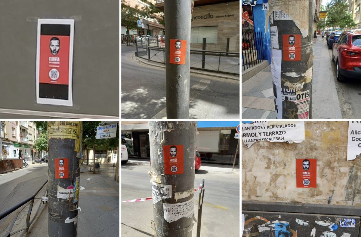 Alvise inunda toda España de carteles contra Sánchez y a favor de una huelga general.

Dad RT para ayudar a la persona más censurada de España.