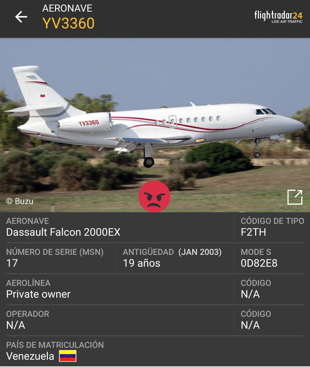Arr3ch0's tweet photo. El sancionado jet de ultra lujo del régimen "Socialista" de #Venezuela PDVSA #YV3360 en ruta ahora hacia Cuba. https://t.co/BUBhTu3OwY