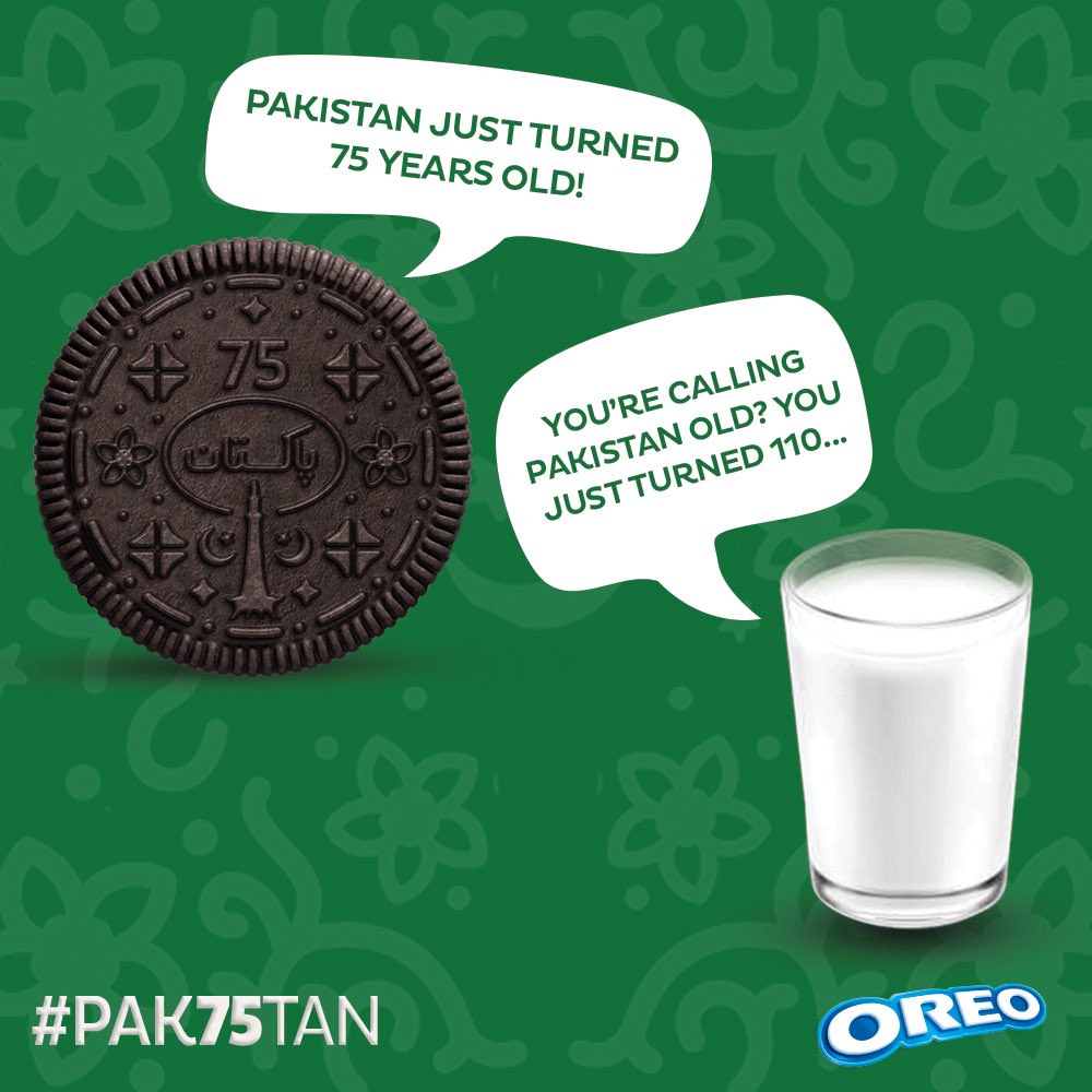 Oreo Pakistan tweet media