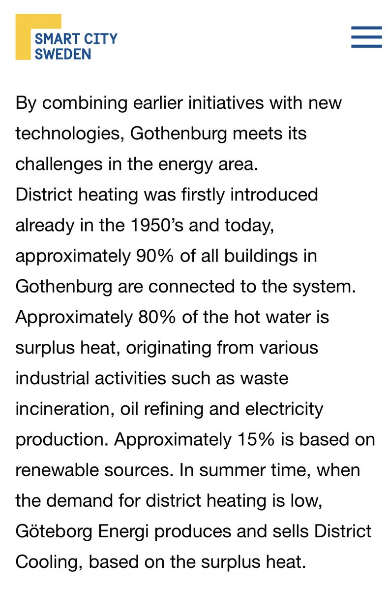speedupdating's tweet image. … Here’s what I found from a quick search online… exactly the kind of #localgrid #smartcity initiative at scale we don’t seem to be able to find our way round policy &amp;amp; regulation to deliver at home 😢 

Bra gjort @goteborgenergi 👏 @SmartCitySweden