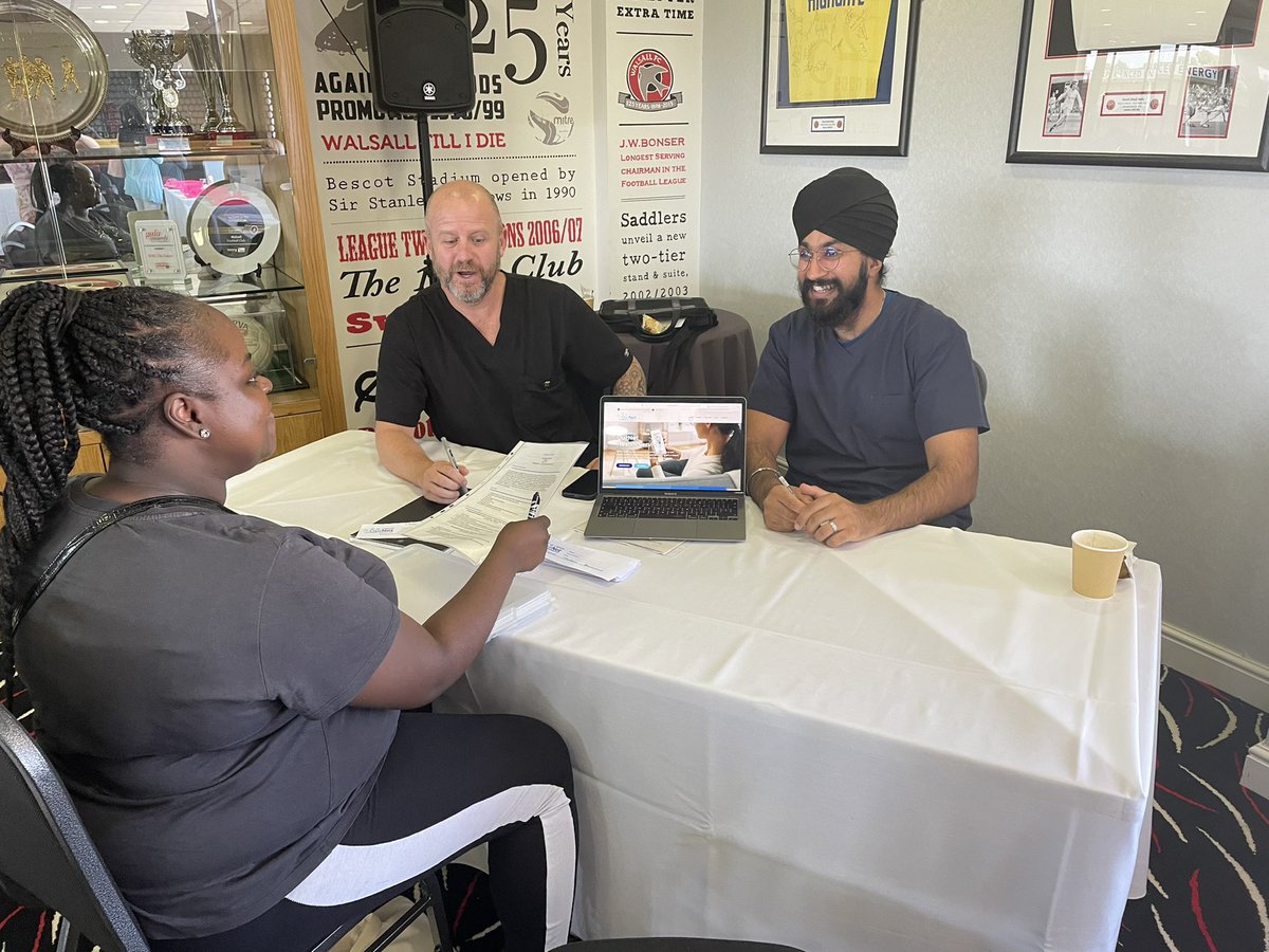 More photos from our recruitment event <a href="/NHSinBlkCountry/">NHS Black Country Integrated Care Board (ICB)</a> <a href="/ModalityGP/">ModalityPartnership</a> <a href="/wlv_health/">WLV Health</a> <a href="/MyBCU/">Birmingham City University</a> <a href="/SallyRobertsCNO/">Sally Roberts</a> <a href="/teamCNO_/">teamCNO 💙</a> <a href="/Clarke7Lisa/">Lisa Clarke RN SPQ GPN QN</a> <a href="/SueShortland1/">✨Sue Shortland✨ RN</a>