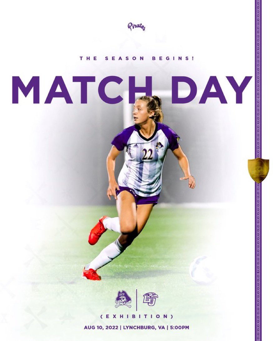 SOCCER IS BACK! 🙌 🙌 🙌

Pirates are headed to Lynchburg, VA today to take on Liberty University! 

🕔: 5:00 PM
🆚: Liberty

#GoPirates🏴‍☠️