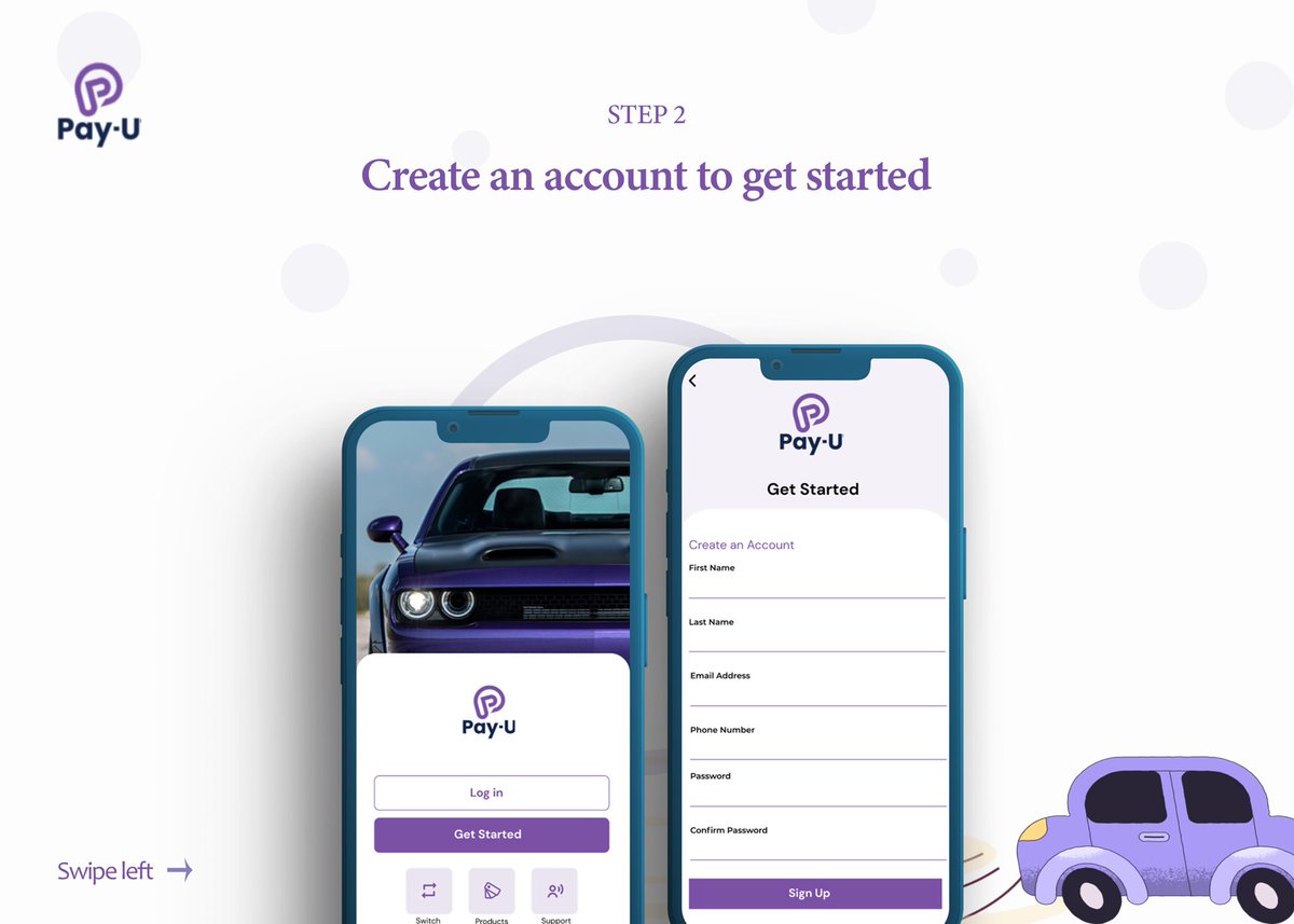 Pay_UTech's tweet photo. Turn on freedom on comprehensive motor insurance using the Pay-U App.

To get started;

- Visit google play store and download the Pay-U app, or click the link below https://t.co/fQXZEnaz1t

- Create an account 

- Upload your vehicle information 

- Top up your wallet https://t.co/grwCwyjg5O