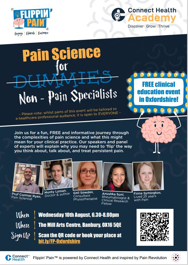 Richard Pell (@pseudophysio) on Twitter photo On route to set up for this evenings <a href="/FlippinPain/">Flippin’ Pain</a> event at <a href="/TheMillBanbury/">The Mill Arts Centre</a>
Fantastic panel of special guests & equally impressive bunch of attendees given we're in the midst of holiday season:
>100 signed up incl. GPs, physio, Osteo, Nurses, Paramedics, Social Prescribers & more On route to set up for this evenings <a href="/FlippinPain/">Flippin’ Pain</a> event at <a href="/TheMillBanbury/">The Mill Arts Centre</a>
Fantastic panel of special guests & equally impressive bunch of attendees given we're in the midst of holiday season:
>100 signed up incl. GPs, physio, Osteo, Nurses, Paramedics, Social Prescribers & more