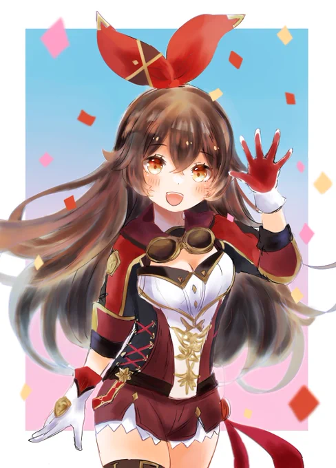 アンバーちゃんお誕生日おめでとう〜!!!#原神 #Genshinlmpact #アンバー生誕祭2022 