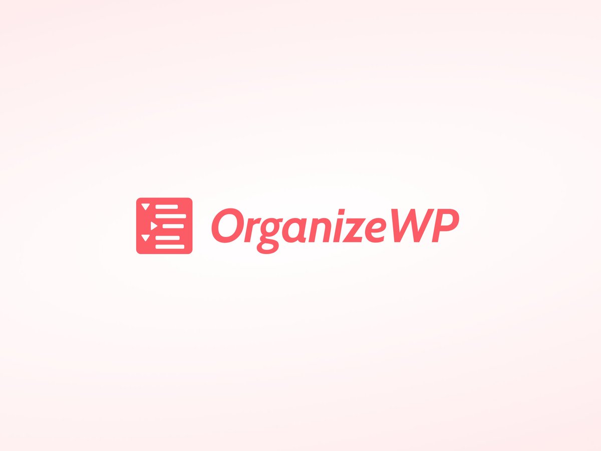 OrganizeWP tweet media