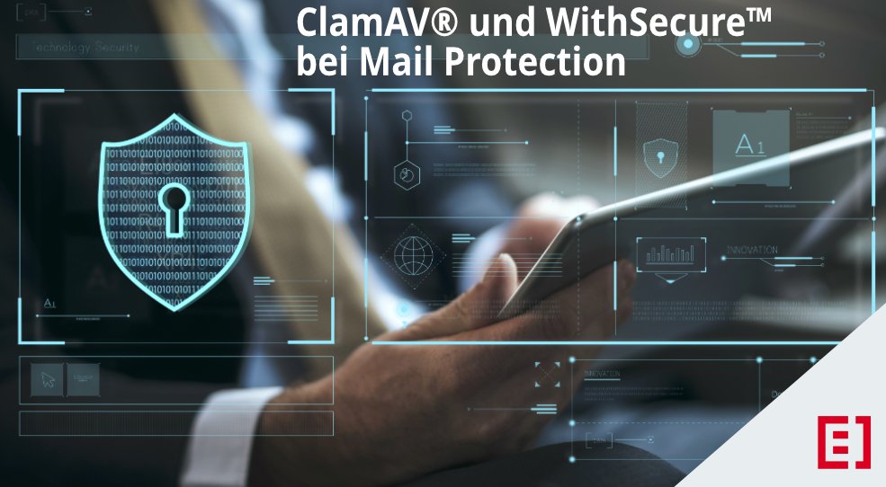 Wir setzen bei Mail Protection auf <a href="/clamav/">ClamAV</a> und <a href="/WithSecure/">WithSecure™</a> . Seit langem arbeiten wir mit beiden Anti-Virus-Produkten und sind mit den Funktionen sowie den Ergebnissen überaus zufrieden. 
Mehr zu dem Thema in unserem Blogpost: etes.de/blog/wir-setze…