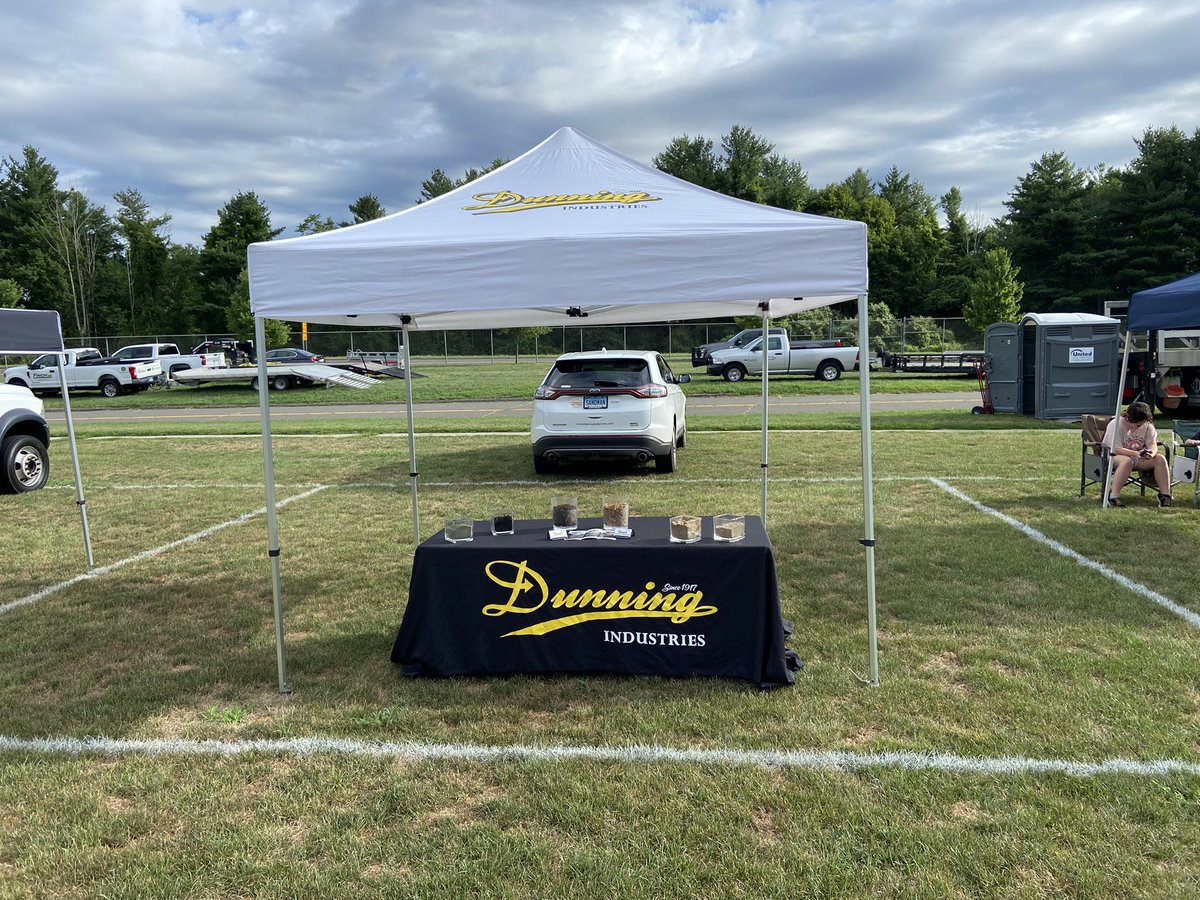 Nice day to be at the CT Rec & Park Assoc Field day. Thankfully the heat is tolerable. #ctsandman #ctrecandpark #callthesandman #ctcustomsoil #ctplaygroundsurfacing #dunningsoils #dunningloads #dunningsandman