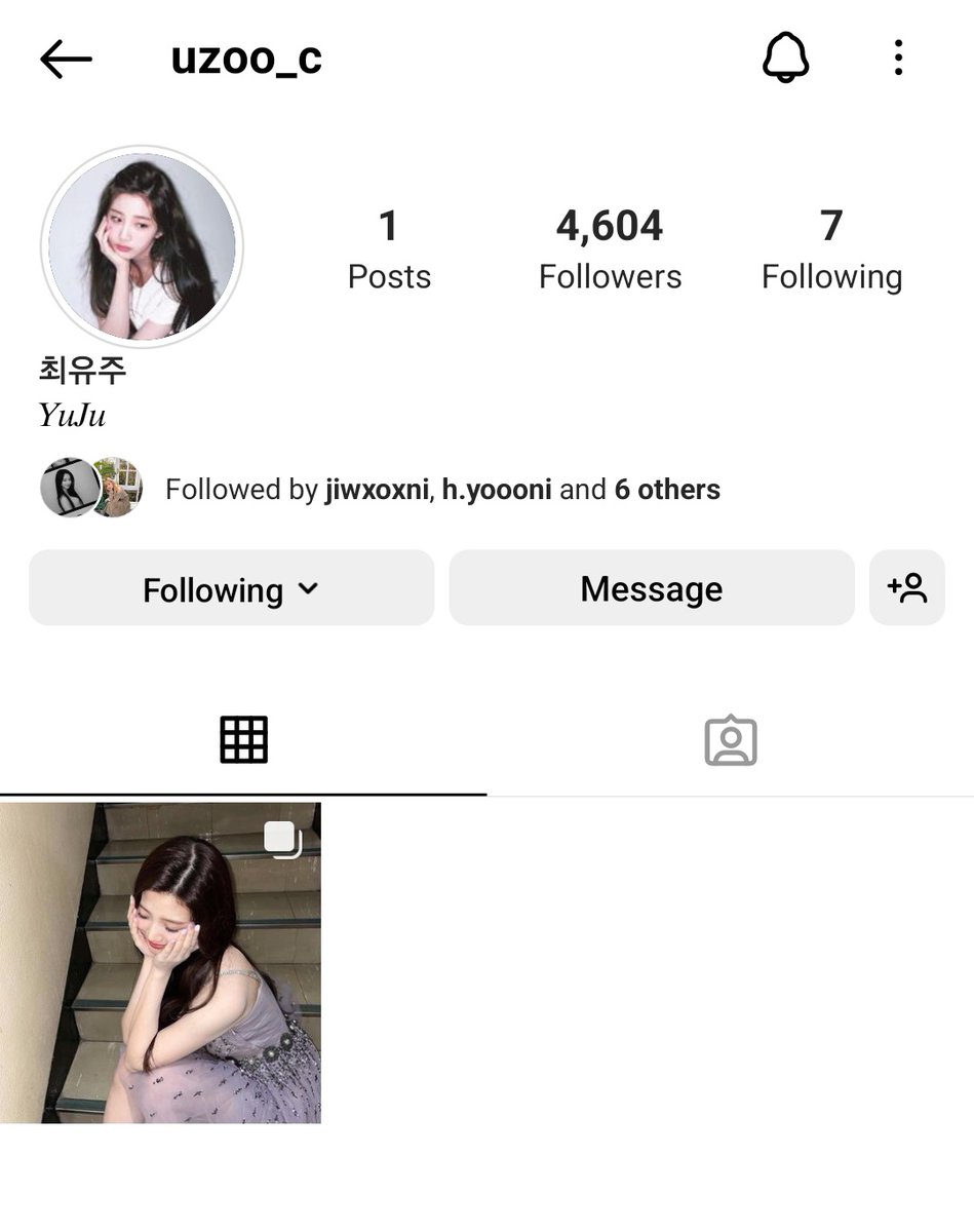 YujuINTL's tweet photo. [IG]
Yuju has opened an individual Instagram! 
➡️ @/uzoo_c https://t.co/dEvcyDNzB9