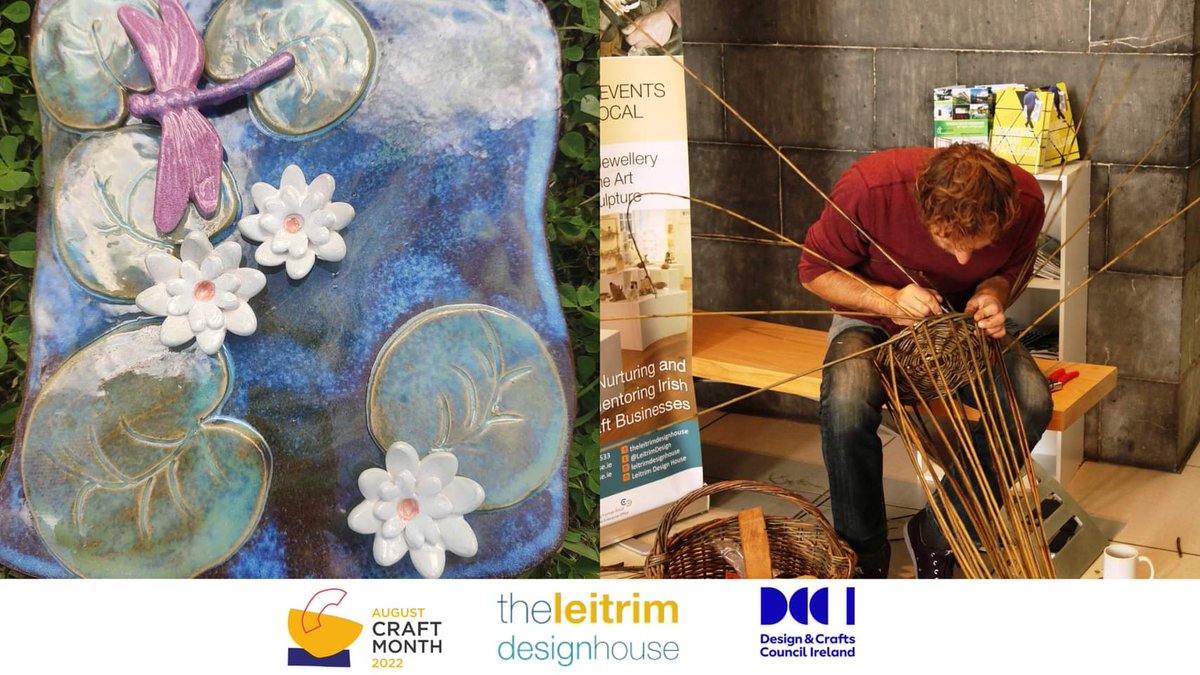 LeitrimDesign's tweet photo. As part of August Craft Month and to celebrate Heritage Week, we have lined up some exciting FREE Maker events! Join us Tuesday 16th and Saturday 20th of August to see two skilled crafters demonstrate their work.
https://t.co/7gbVTMnz1y
#AugustCraftMonth2022 #ACM22
#Leitrim https://t.co/Mbbm7iq2Jk