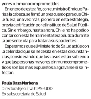 pdazan's tweet photo. Observamos una baja en la vacunación y un aumento de casos #COVID_19, ante esto es importante buscar herramientas para seguir haciendo frente a la pandemia, sobre todo para aquellos que pueden enfermar gravemente. Aquí mi carta sobre la importancia de tener antivirales en Chile https://t.co/79ixJcpxdN