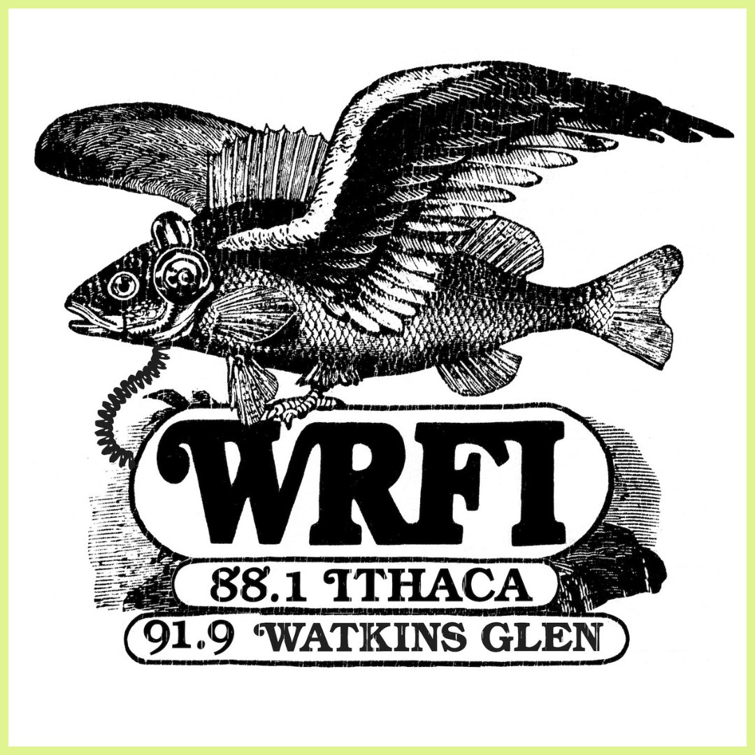 Hey Artists!
We're looking for your take on our "Flying Fish" graphic to help rep the station online, in-print, who knows?
-No need to include numbers/text beyond "WRFI"
-You're welcome to include your signature/handle
-Send your design to eve@ithacaradio.org by Wed 9/7
#TwIthaca