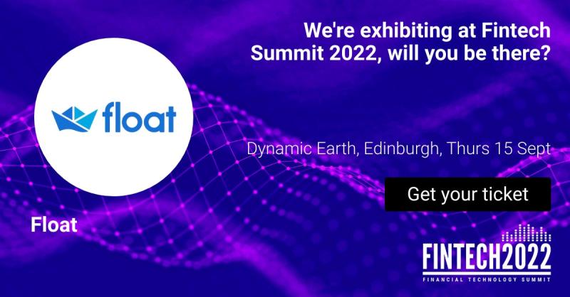 We're exhibiting at Scotland's Fintech Summit 2022! Come and meet us live at Dynamic Earth, Edinburgh on Thursday 15th September.  Free tickets are available. 

#ftscot #fintech #fintechnews