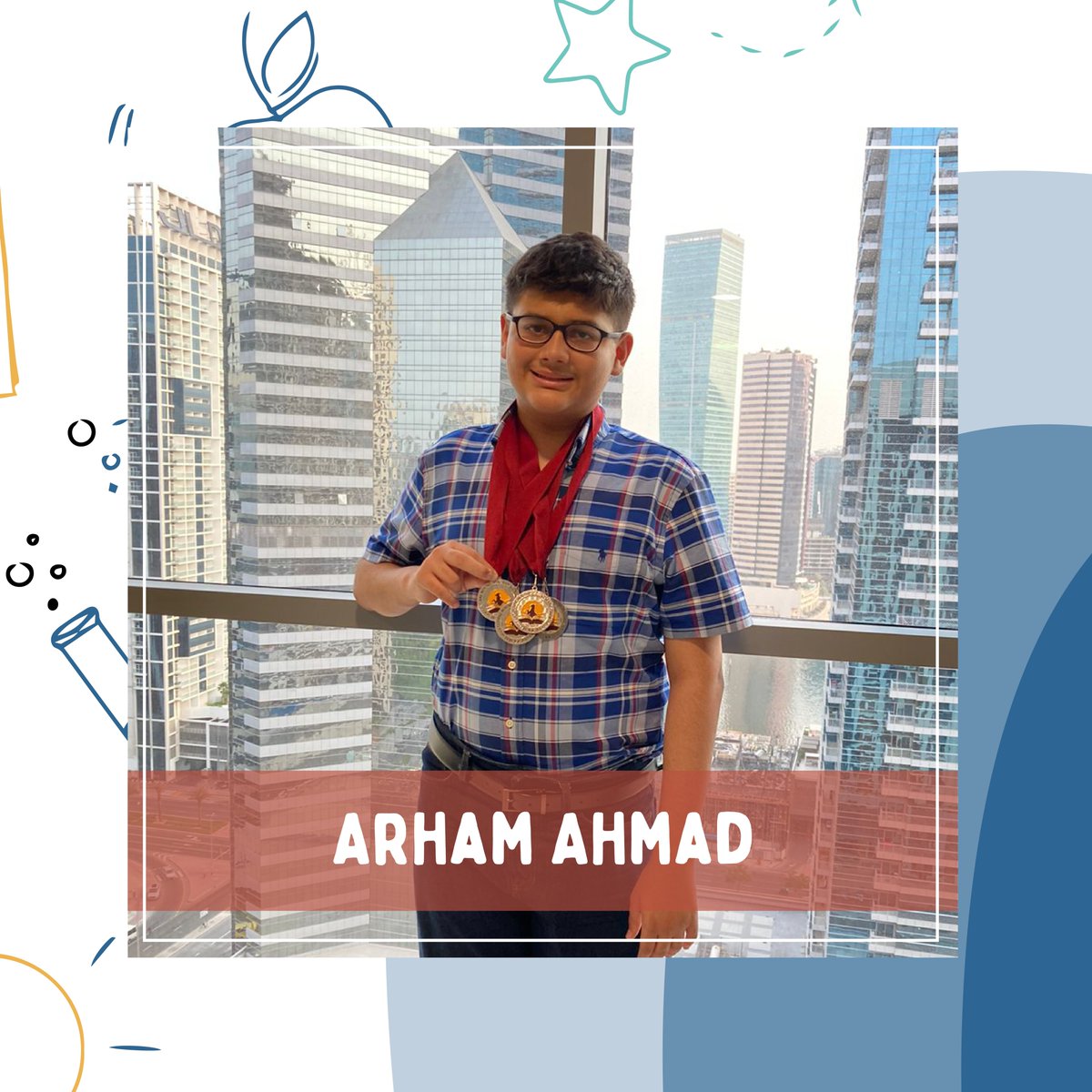learnobots's tweet image. Arham Ahmad, who is a LearnObots Intern and student participated from his school Froebel’s International in the regional round and qualified for the global round held in Dubai (Jun 23-27) representing Pakistan. He has qualified for the Global round
.
.
.
.
#LearnOBots #Summercamp
