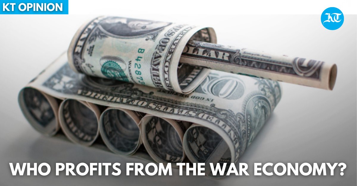 #Opinion
War for profits and the economy are often mentioned in the same breath. The Military-Industrial Complex is in the thick of the action as multiple conflicts break out and regional instability grows, writes <a href="/allforjacob/">Allan Jacob</a>.

khaleejtimes.com/opinion/who-pr…