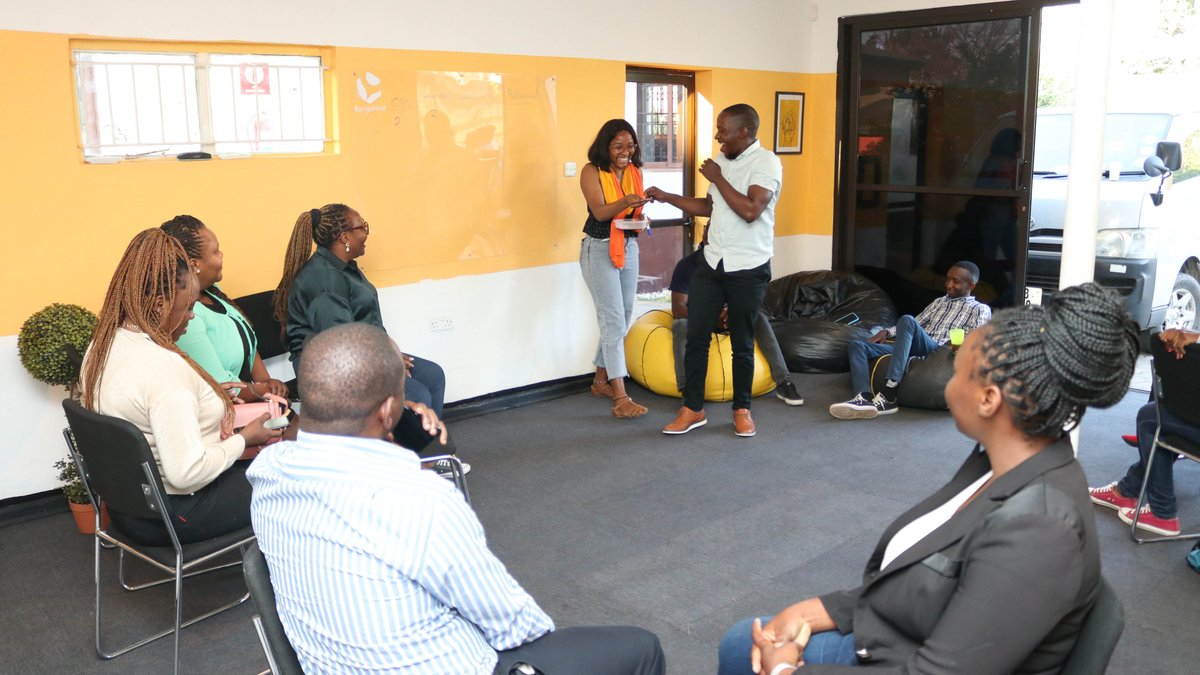 hivecoworkingzm's tweet photo. Yesterday we learned just HOW competitive a game of charades could be π
Our coworking community were all looking to win our offer of freebies.
Fun times all around!
#InternationalCoworkingDay #HiveCoworking #CoworkingLusaka https://t.co/dK7sYEJwei