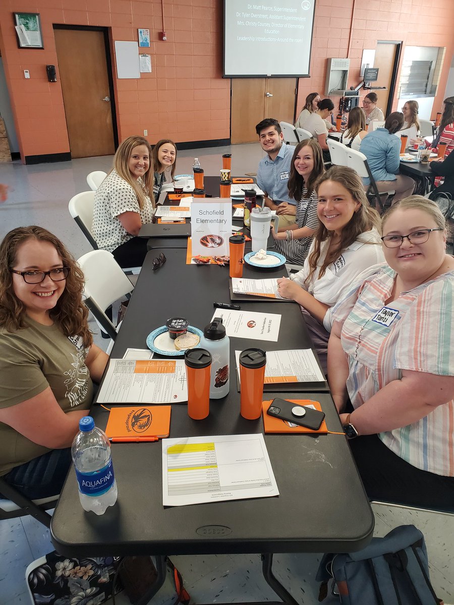 MBravestone's tweet photo. #repmoproud #ntisuccess 
Welcome, to our new Schofield teachers! https://t.co/5HtROap9bh