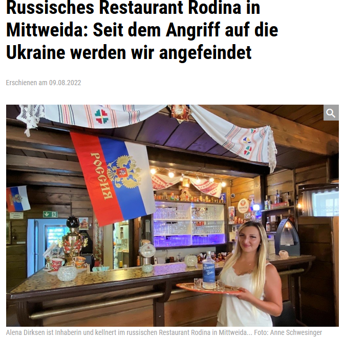 GerdaGartner's tweet photo. Der ANTI-RUSSEN-RASSISMUS ist WIDERWÄRTIG!🇷🇺 https://t.co/NZi6g9RTM8