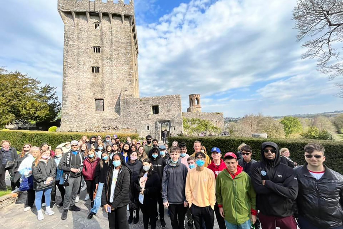 Here's a look-back at last school year's Europe trip! In March of 2022, 46 Stanners accompanied Ms. DeNoto to Portugal & Ireland, visiting the cities of Porto, Fatima, Lisbon, Portrush, Sligo, Galway, Killarney, and Shannon. visit molloyhs.org/apps/news/arti… for more!