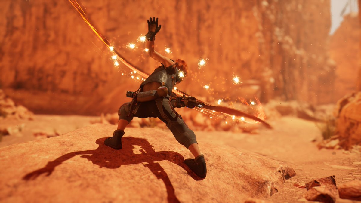 virel92's tweet photo. New sword, new attacks 😎 #UE5 #indiegame #Kickstarter #gaming #UnrealEngine https://t.co/XdHRnkfa99