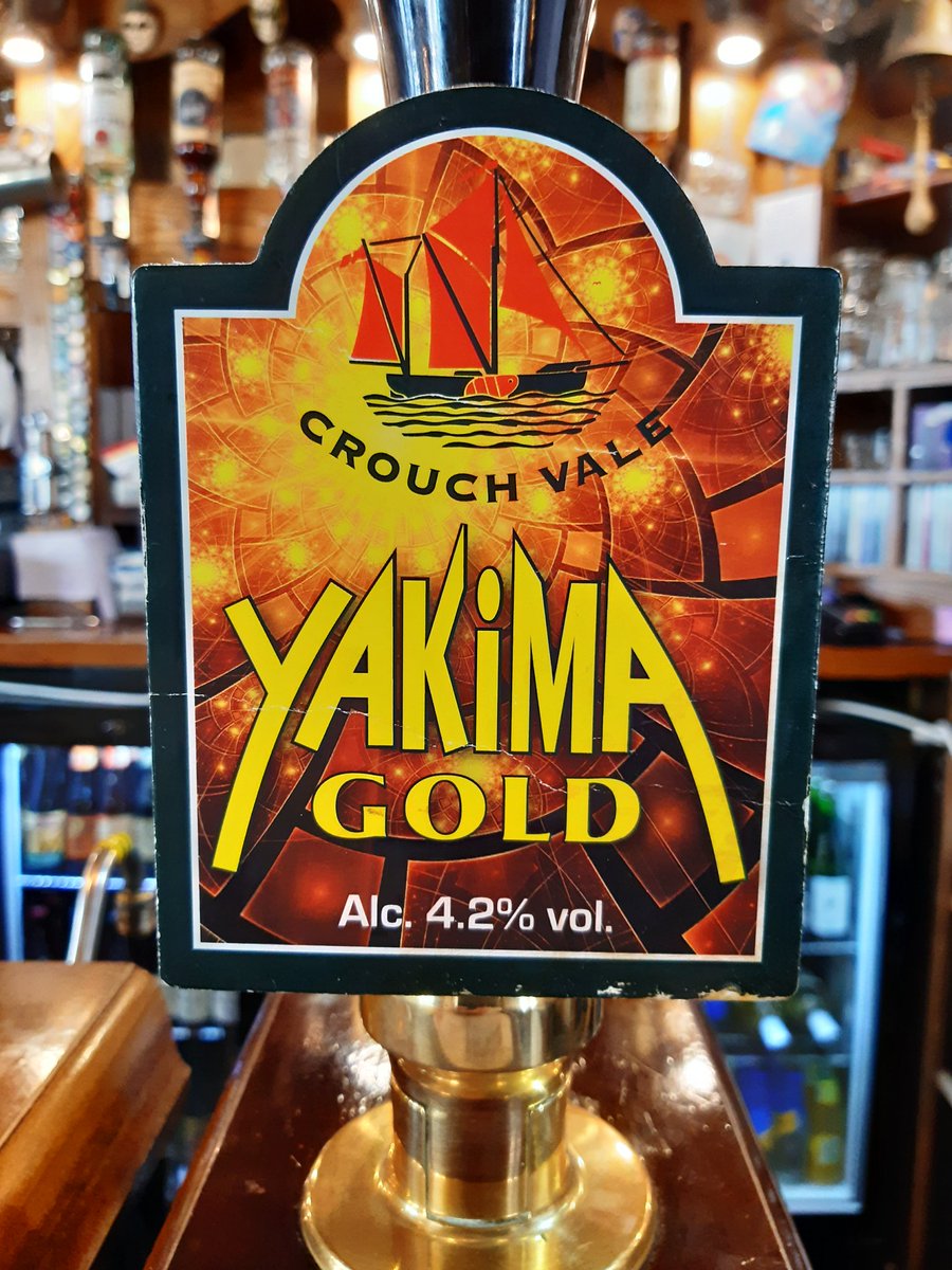 elmtree_camb's tweet photo. We've just put on one of my favourite guest beers, Crouch Vale's Yakima Gold, which is perfect for this weather.
Please do not, repeat not, come and drink it all before my next evening off. 😄 https://t.co/NPZI0xmh4N