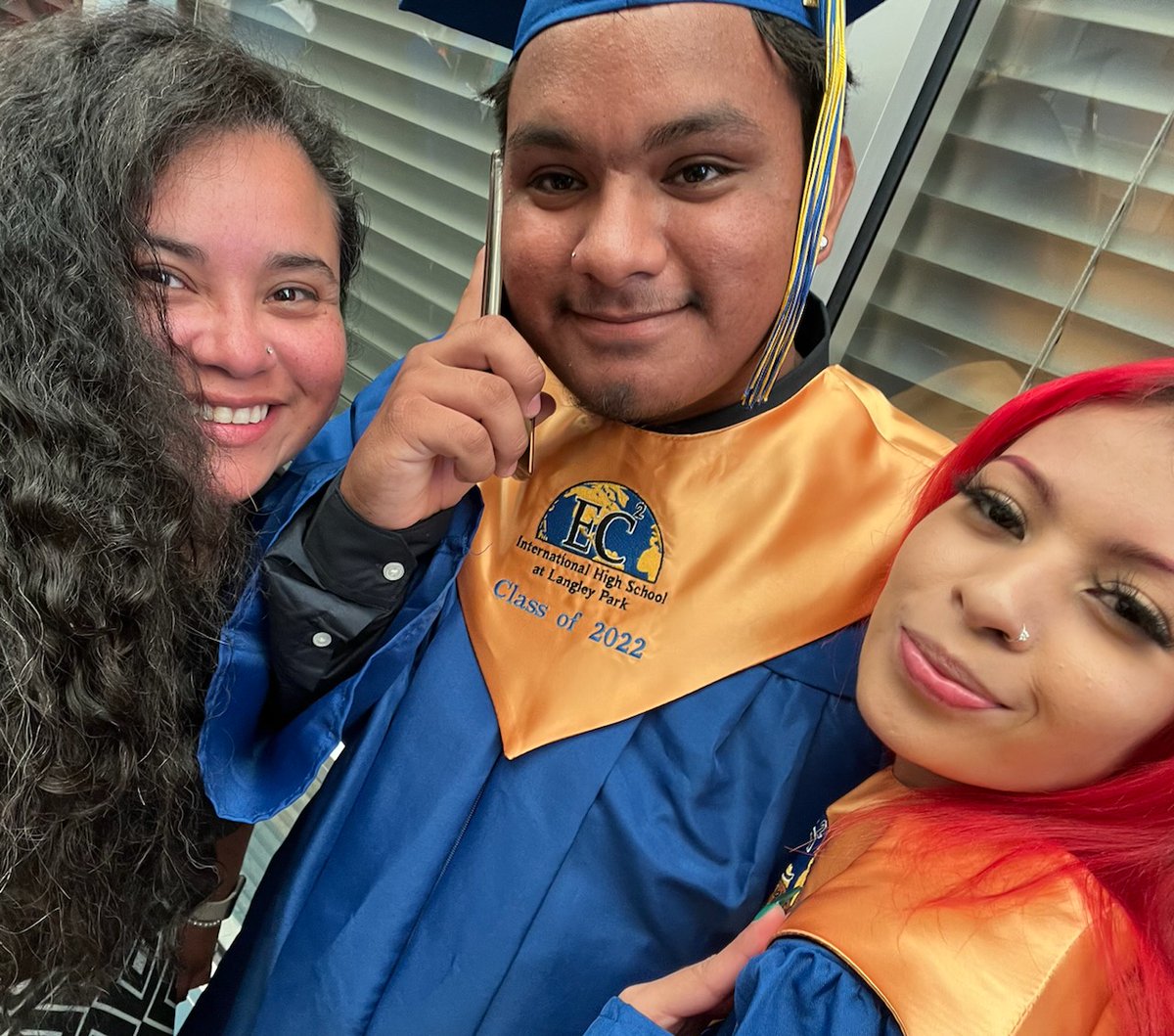 Five IHSLP students walked across the stage yesterday. These students could have taken the easy road by giving up, but they buckled down and earned their high school diplomas.

Earning a high school diploma is more important than WHEN one earned it!