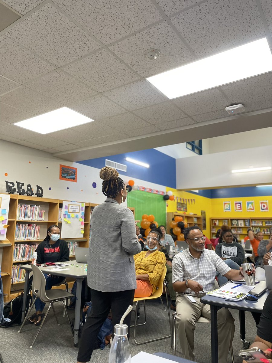 It’s not everyday you hear a teacher say that they had a wonderful time in PD!  So check out the photos to see proof🧡🖤🤍
 <a href="/Fresh_Classroom/">Fresh Classroom</a> @RheLancaster