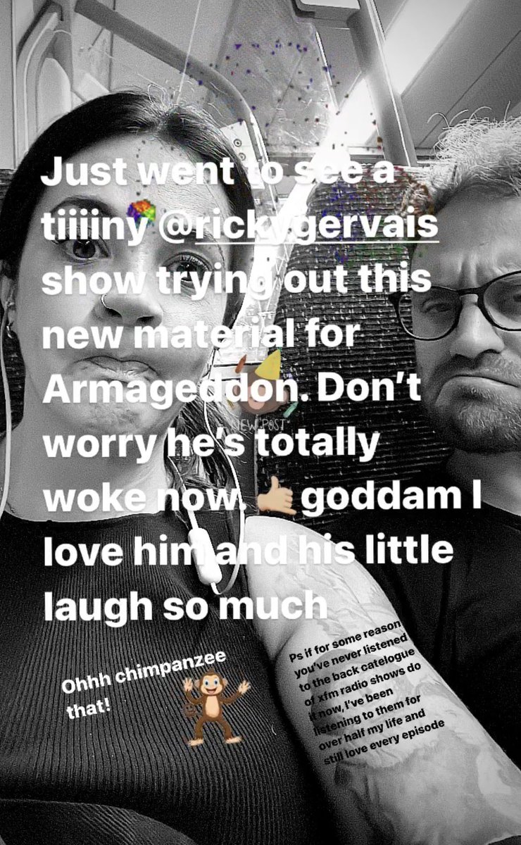 HeloiseLeworthy's tweet photo. @rickygervais https://t.co/uVdENT4ZWe