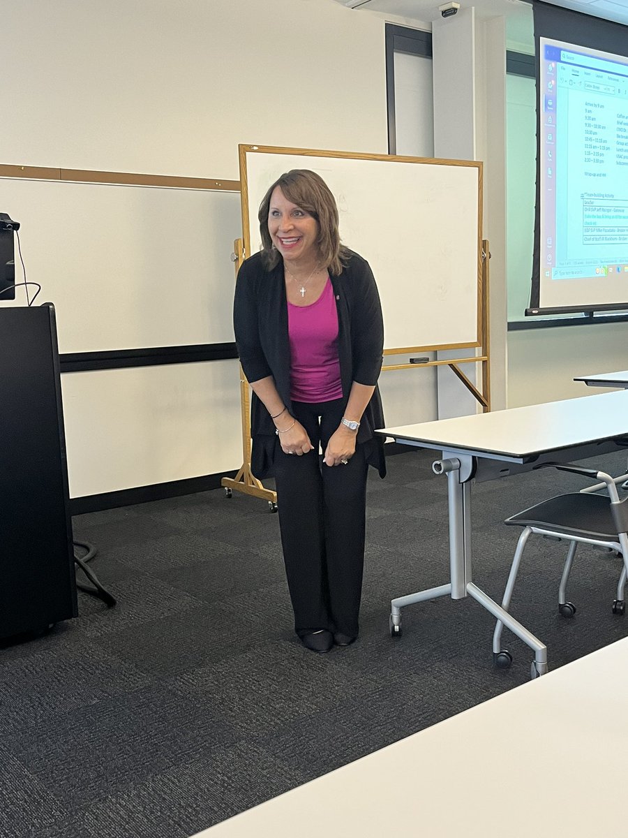 OSU Chief Wellness Officer Dr. <a href="/bernmelnyk/">Bernadette Melnyk</a> Berne Melnyk kicks off our retreat! “ We need to make the culture of OSU of being healthy the default.” Amazing energy and passion! Thanks Berne!!!