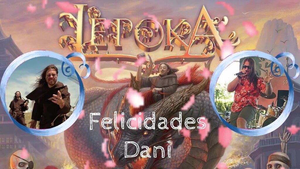 BrutalFolkMetal's tweet photo. Desde las tierras de Villabirra 🍻 donde todo el mundo controla calderos de sueños llenos de brebajes, hoy un increíble goliardo está de celebración de cumpleaños 🎂, hoy brindamos por @danilepoka 🎙️ de @lepokafolk .
❗FELICIDADES DANI❗
https://t.co/0hz0xiFSE8
#poka #lepoka… https://t.co/NJtDBHt8CJ